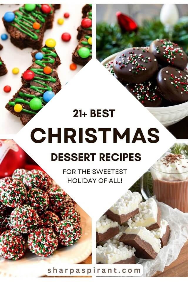 Our 21+ Best Christmas Dessert Recipes for 2023 are here for the sweetest holiday of all! Take a look at these and get baking right away!