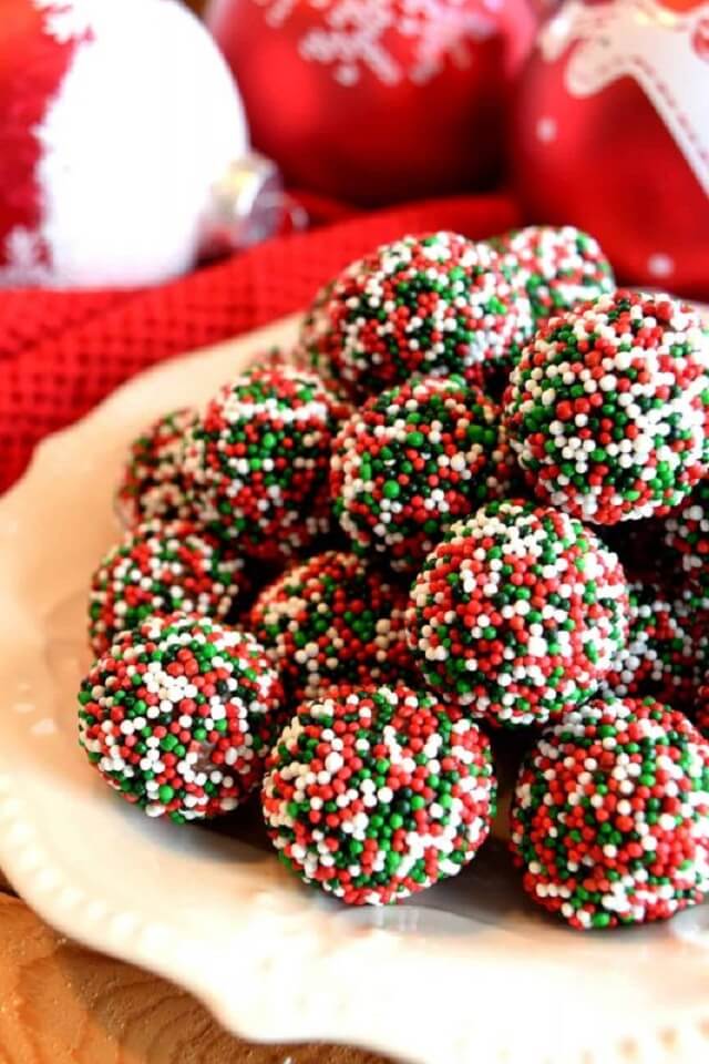 Christmas Chocolate Truffles