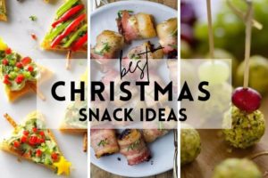 Are you looking for easy Christmas snack ideas to entertain your family and guests while waiting for dinner? Here are sweet and savory Christmas snacks that'll surely add fun to your holiday gatherings!