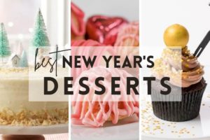 These luscious New Year's Eve desserts are all you'll need to ring in the new year with a bang! You're going to love these sweets for sure!