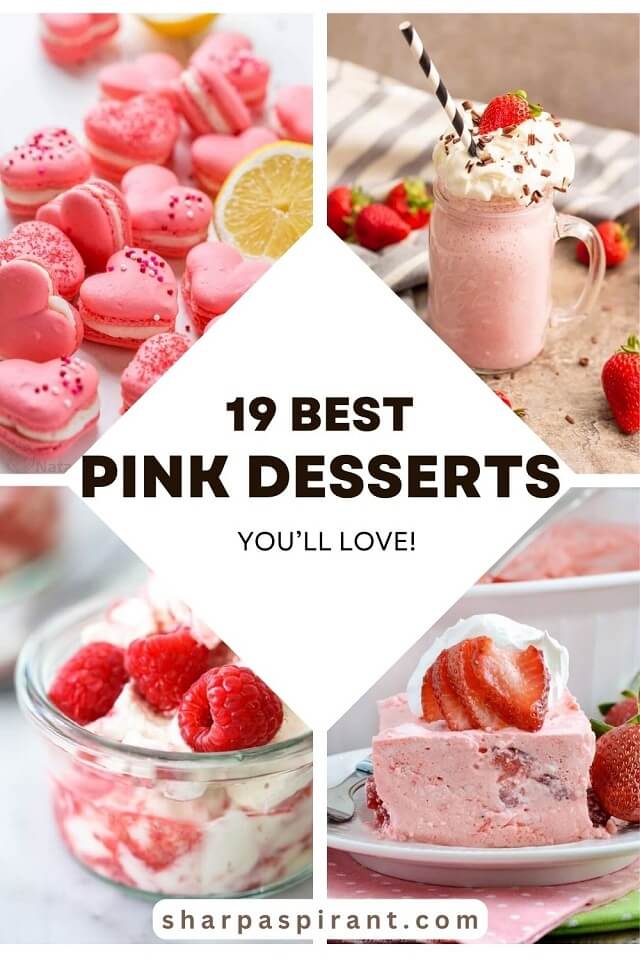 With these gorgeous pink desserts recipes, you'll feel rosy and cozy! Make pink-hued sweets this V-Day, from cookies to cakes, and more!
