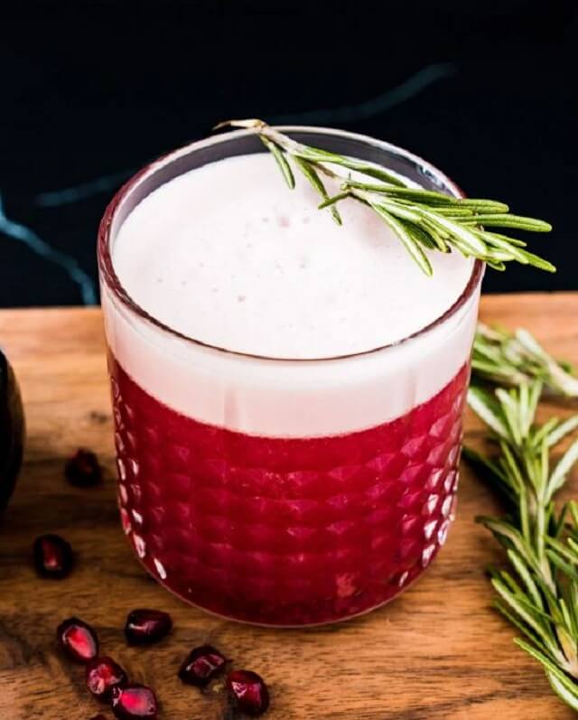 Pomegranate Gin Cocktail