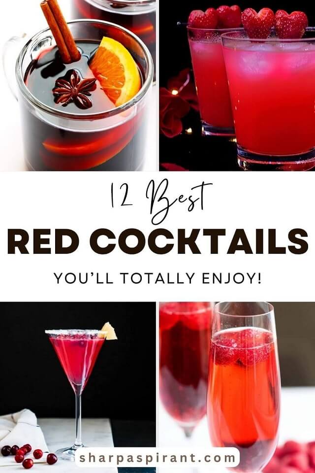 Red cocktails are attractive, sophisticated, and eye-catching, and there are various instances when they are appropriate. Go check them out!