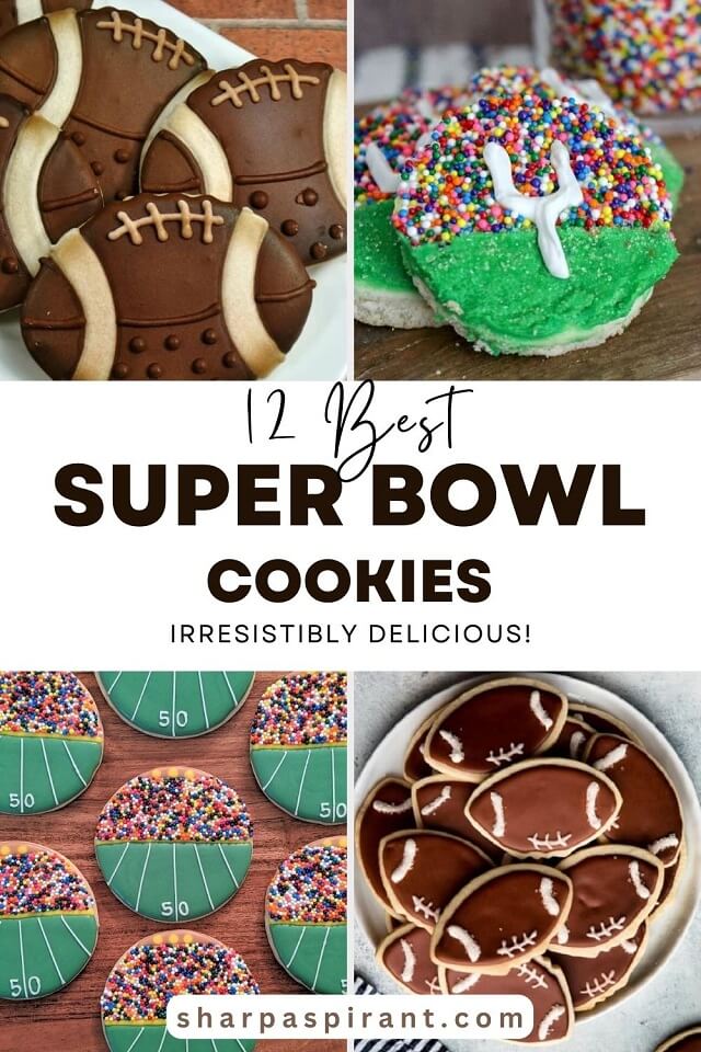 These fun Super Bowl cookies are a deliciously irresistible recipe to serve out on the game day. They'll all be a hit with your guests! Check them out now!
