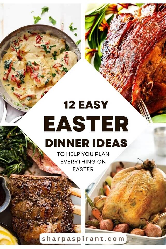 Easter dinner ideas. If you're searching for some easy Easter dinner ideas, you've come to the perfect spot! Cook a classic Easter dinner with recipes for ham, lamb, salmon, and more!