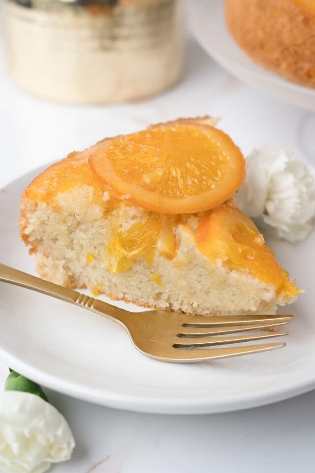 Orange Spice Upside Down Cake