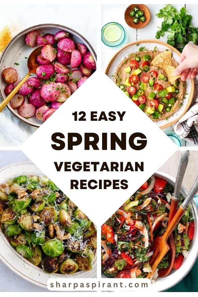 Looking for some quick and easy Spring vegetarian recipes? These healthy veggie recipes, which include vivid soups, fresh salads, and easy mains, are all overflowing with seasonal flavors. Try them now!