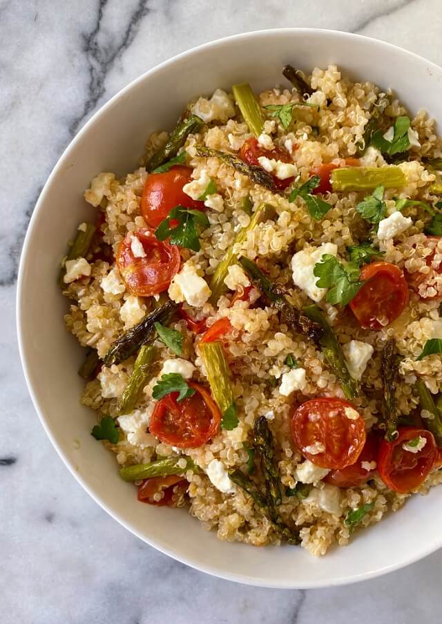Looking for some quick and easy Spring vegetarian recipes? These healthy veggie recipes, which include vivid soups, fresh salads, and easy mains, are all overflowing with seasonal flavors. Try them now!
