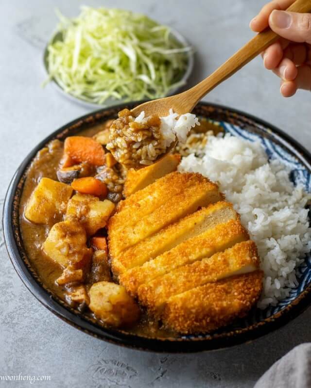Tofu Katsu Curry