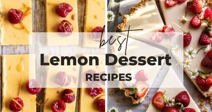 Craving something sweet this spring and summer? We have lemon bars, cakes, tarts, cookies, cheesecake, and more best easy lemon dessert recipes for you to try! spring dessert recipes, summer dessert, summer dessert recipes.