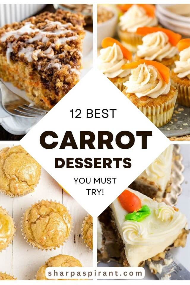 carrot dessert recipes. Carrots aren't only great in savory recipes, but they're also great for desserts! So make a fine display of these amazing carrot dessert recipes this Easter by channeling your inner rabbit.