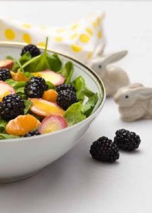 These Easter salad recipes are bright, colorful, and delicious you have to make one right now! Here are 12 gorgeous Easter salads ranging from a sweet and salty strawberry goat cheese dish to a show- stopping rainbow pasta salad.