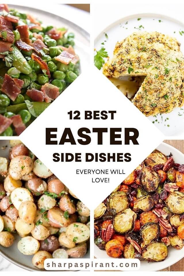 These Easter side dishes are the ideal complement to any main course! Fill your table with crowd-pleasers like peas and prosciutto, creamy mac and cheese, roasted asparagus, and more!