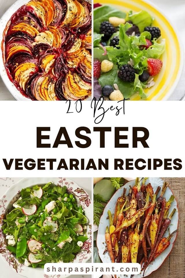 This Easter vegetarian recipes offer a variety of options for wholesome, crowd- pleasing meals. These dishes make the most of all that lovely spring produce, with juicy berries, arugula, and other vivid veggies and fresh fruits.