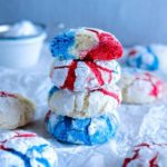 These 4th of July cookies look as wonderful as they taste! There are infinite ways to celebrate Independence Day, from picnics to fireworks, and these sweet patriotic cookies are a delicious addition to any of them!
