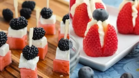These tasty 4th of July appetizers are perfect while you wait for the grilling to begin and are a blast of flavor that'll get the party started! Go check these out!
