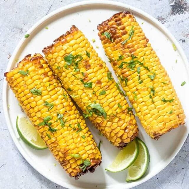 Mexican Air Fryer Corn On The Cob