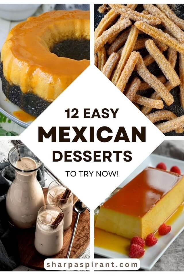 These Mexican desserts recipes will give you plenty of ideas whether you're throwing a Mexican-themed dinner party or just want some sweetness in your life!