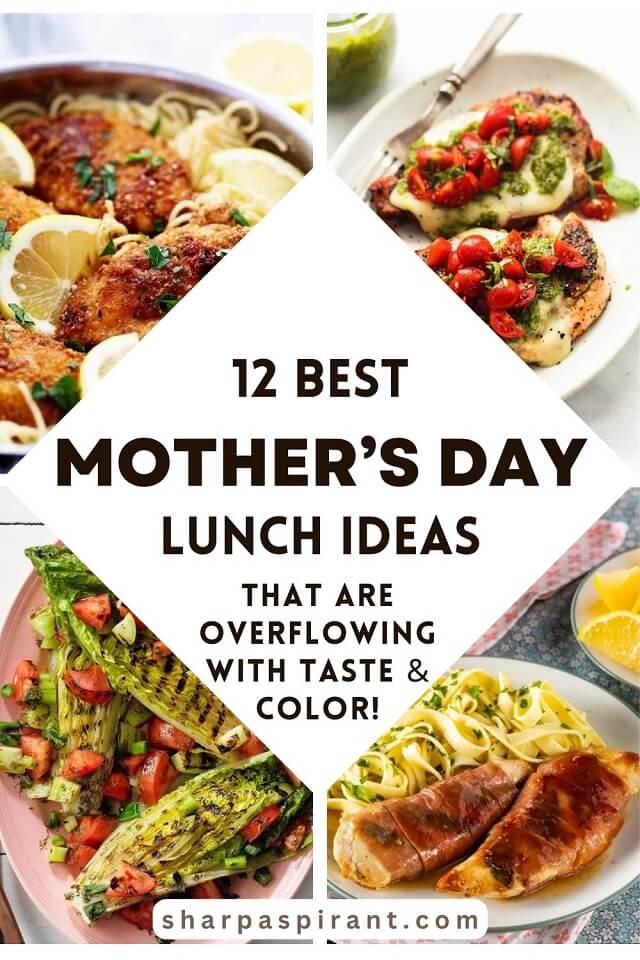 These Mother's Day lunch ideas can show how precious your Mom is! From grilled chicken Margherita to Italian pasta salad, there's so much to pick from here that we should simply jump in!
