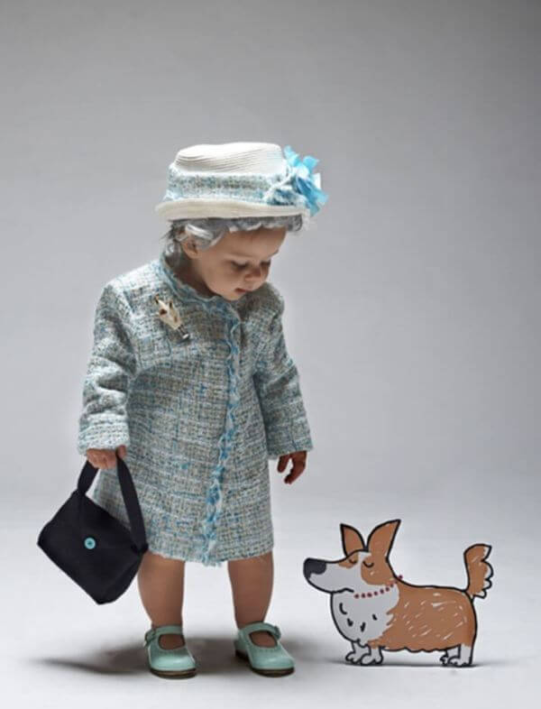 The Queen & Her Corgi. If you're running out of fresh ideas on the best kids Halloween costumes, then keep on browsing these pictures of Halloween costumes. We have an amazing list of scary + cool Halloween costumes perfect for toddlers and kids - boys and girls!