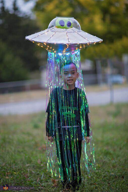 Abducted By Aliens. If you're running out of fresh ideas on the best kids Halloween costumes, then keep on browsing these pictures of Halloween costumes. We have an amazing list of scary + cool Halloween costumes perfect for toddlers and kids - boys and girls!