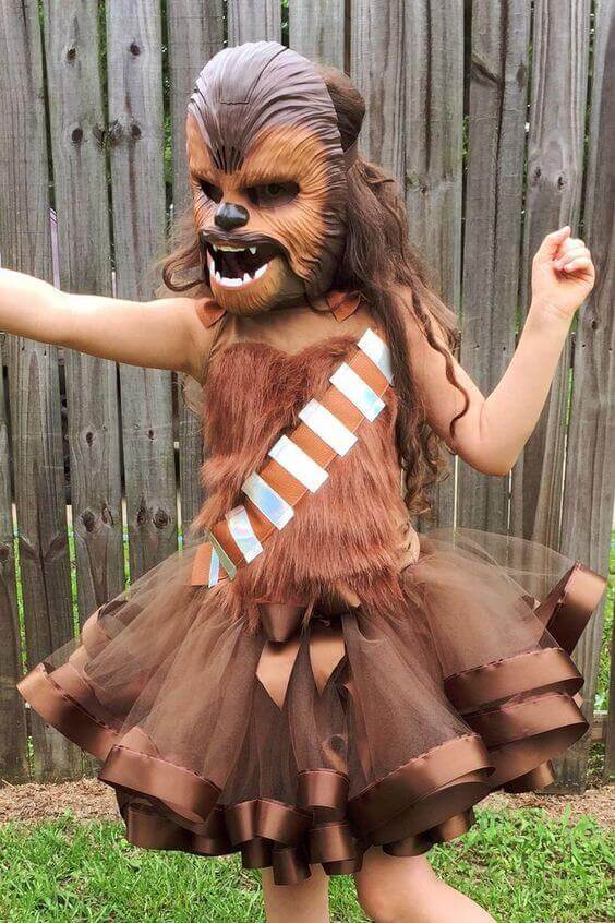 Chewbacca Costume. If you're running out of fresh ideas on the best kids Halloween costumes, then keep on browsing these pictures of Halloween costumes. We have an amazing list of scary + cool Halloween costumes perfect for toddlers and kids - boys and girls!