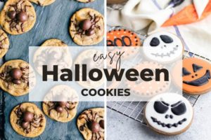 These spooky and easy Halloween cookies will vanish like ghosts as soon as you set them out for your visitors to eat! So grab your aprons, whisks, and cookie sheets, and get ready to bake!
