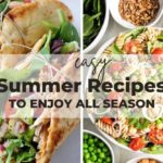 These easy summer recipes will make your party a tremendous success with tasty finger foods, healthy salads, and refreshing cocktails! Check them out now!