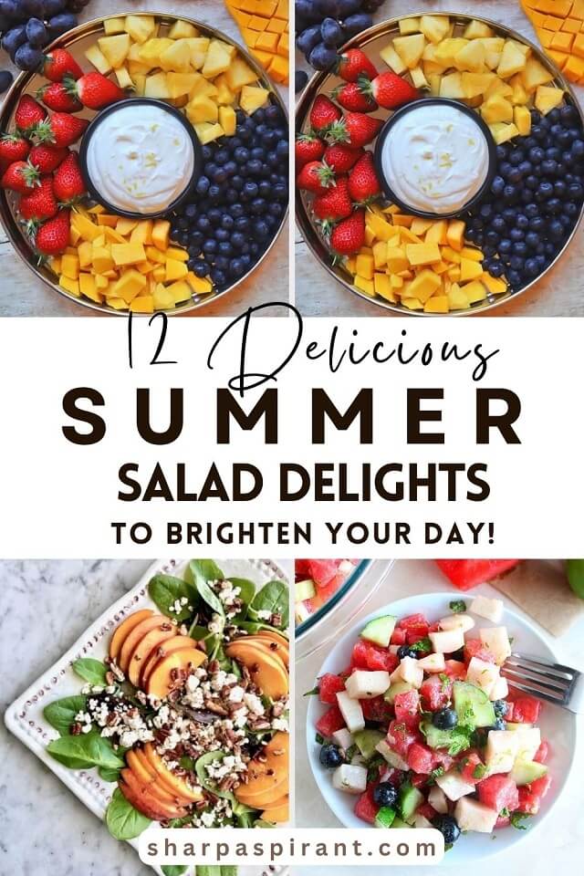 Summer salad recipes are in once again! They are excellent side dishes for cookouts and barbecues because they accentuate the seasonal fresh produce.