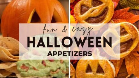 These Halloween appetizers may appear spooky but they are simple and easy to make! Serve these appetizers alongside entrancing drinks and a few sweet Halloween cakes!