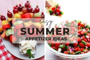 The season's best ingredients are showcased in these easy summer appetizers! They are light, fresh, and absolutely delicious! Try them now!