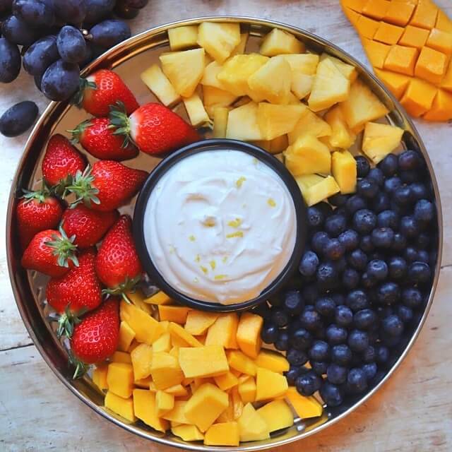 Greek yogurt dip for Fruit