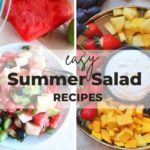 Summer salad recipes are in once again! They are excellent side dishes for cookouts and barbecues because they accentuate the seasonal fresh produce.