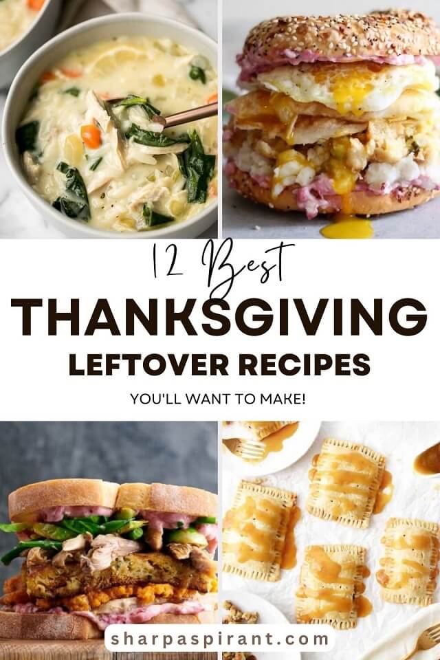 With these Thanksgiving leftover recipes, the celebrations last for days! These 12 recipes will transform any leftover Thanksgiving fare, including the turkey, side dishes, and dessert, into delectable dishes that are just as festive.