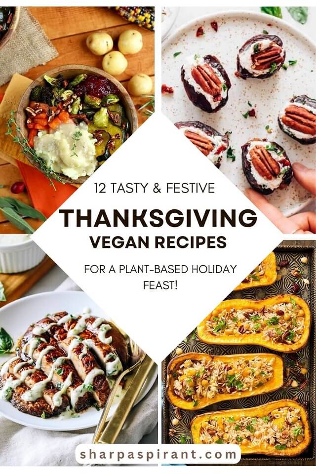These Thanksgiving vegan recipes are both outrageously tasty and festive! Everyone at the table will be impressed if you make them.