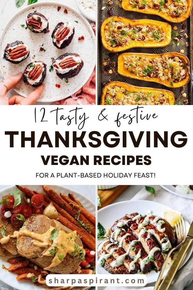 These Thanksgiving vegan recipes are both outrageously tasty and festive! Everyone at the table will be impressed if you make them.