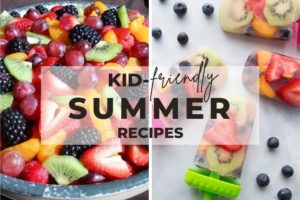 Look no further than these fun summer recipes to refreshing drinks and frozen fruit popsicles, there's something for every kid in here!