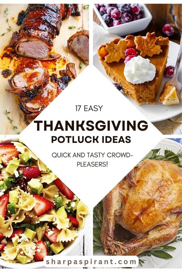 These easy Thanksgiving potluck ideas will make you a hit with the hostess and other partygoers whether you're in charge of bringing appetizers, mains, side dishes, or dessert.