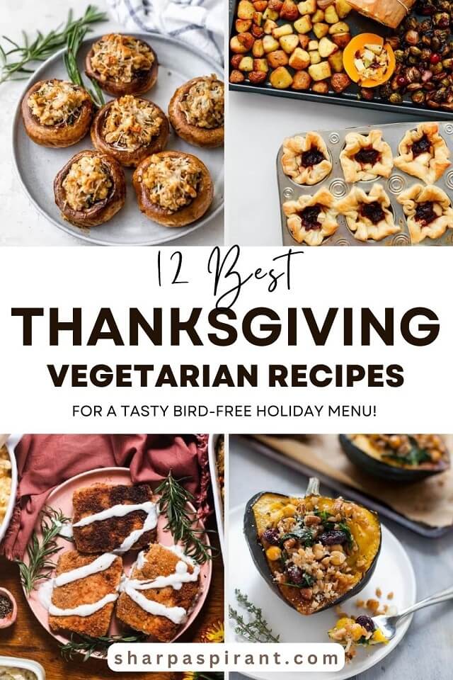 Looking for Thanksgiving vegetarian recipes? This list of 12 recipes will help you create a tasty bird-free holiday menu. Check them out now!
