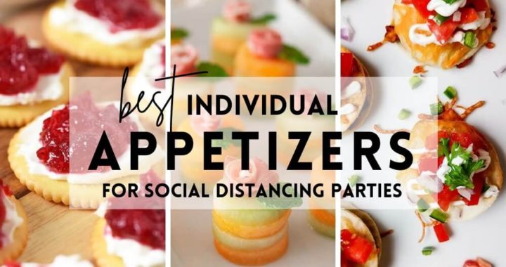 These delectable individual appetizers are perfect if you want to host a memorable party but are worried about safety and social distancing.