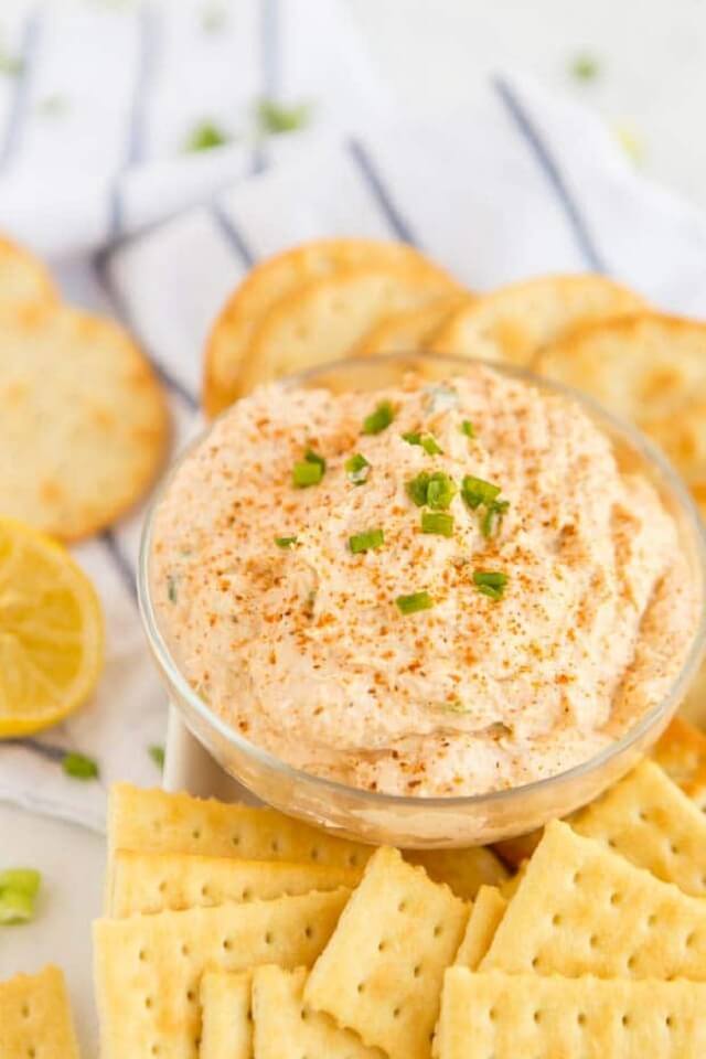 I believe you'll agree with me if I say this cold crab dip is the best you'll ever eat.
