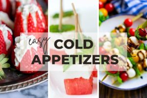 Cold appetizers are the best kind for party hosts. They're not only guaranteed to win over the crowd, but they're also straightforward to make! Check these out now!