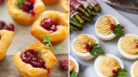 These quick Christmas appetizer recipes will set the tone and kick off an epic holiday dinner! Nothing beats these easy-to-serve finger snacks — some indulgent, some healthy — to keep the entire family happy while they wait for the holiday ham to cook.
