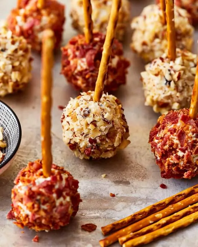 Mini Cheese Ball Bites