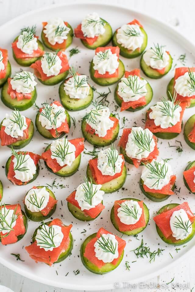 These quick Christmas appetizer recipes will set the tone and kick off an epic holiday dinner! Nothing beats these easy-to-serve finger snacks — some indulgent, some healthy — to keep the entire family happy while they wait for the holiday ham to cook.