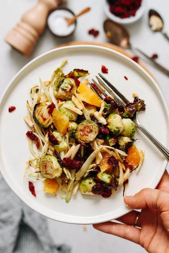 We're bringing you a straightforward yet sophisticated salad today that includes two underutilized vegetables: fennel and Brussels sprouts!