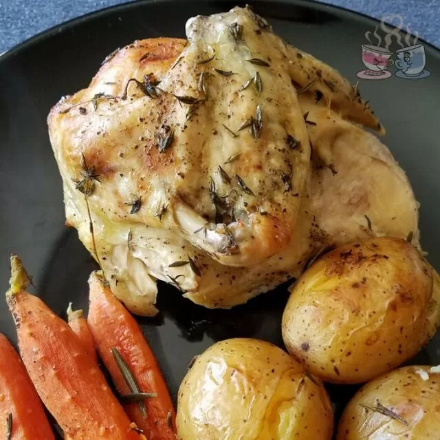 Chicken and Vegetables - Roasted Chicken Breast