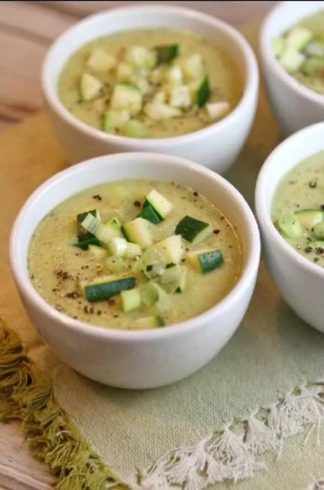 Using fresh zucchini as the star ingredient, this delicious soup features rosemary and zucchini.