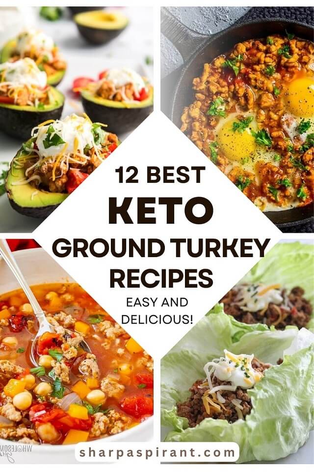 These delicious keto ground turkey recipes are low in carbs and high in healthy fats, making them the perfect addition to your keto meals!