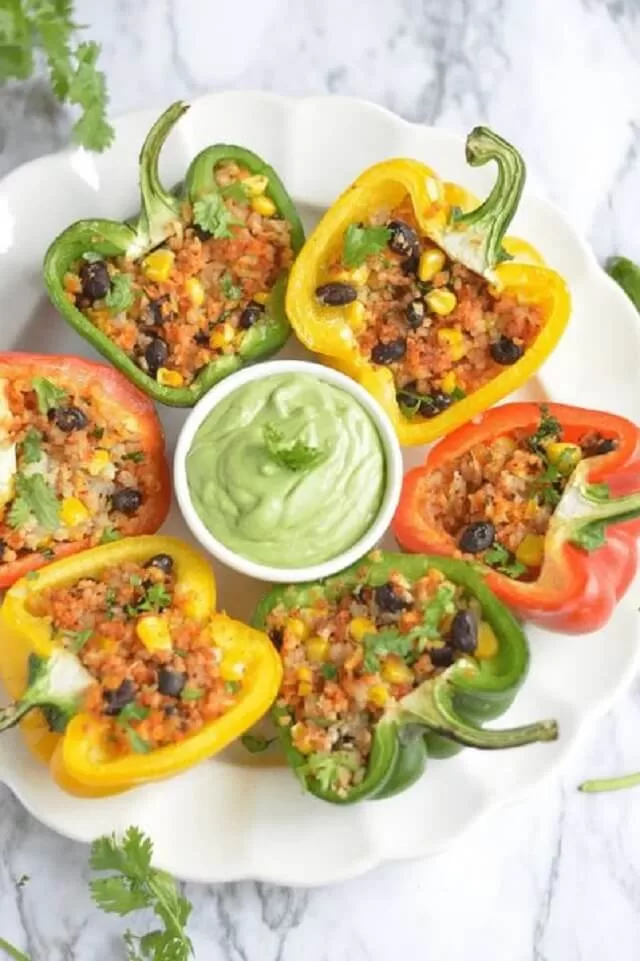 Packed with awesome Tex-Mex flavors, these peppers are perfect for Meatless Mondays or any other day of the week.